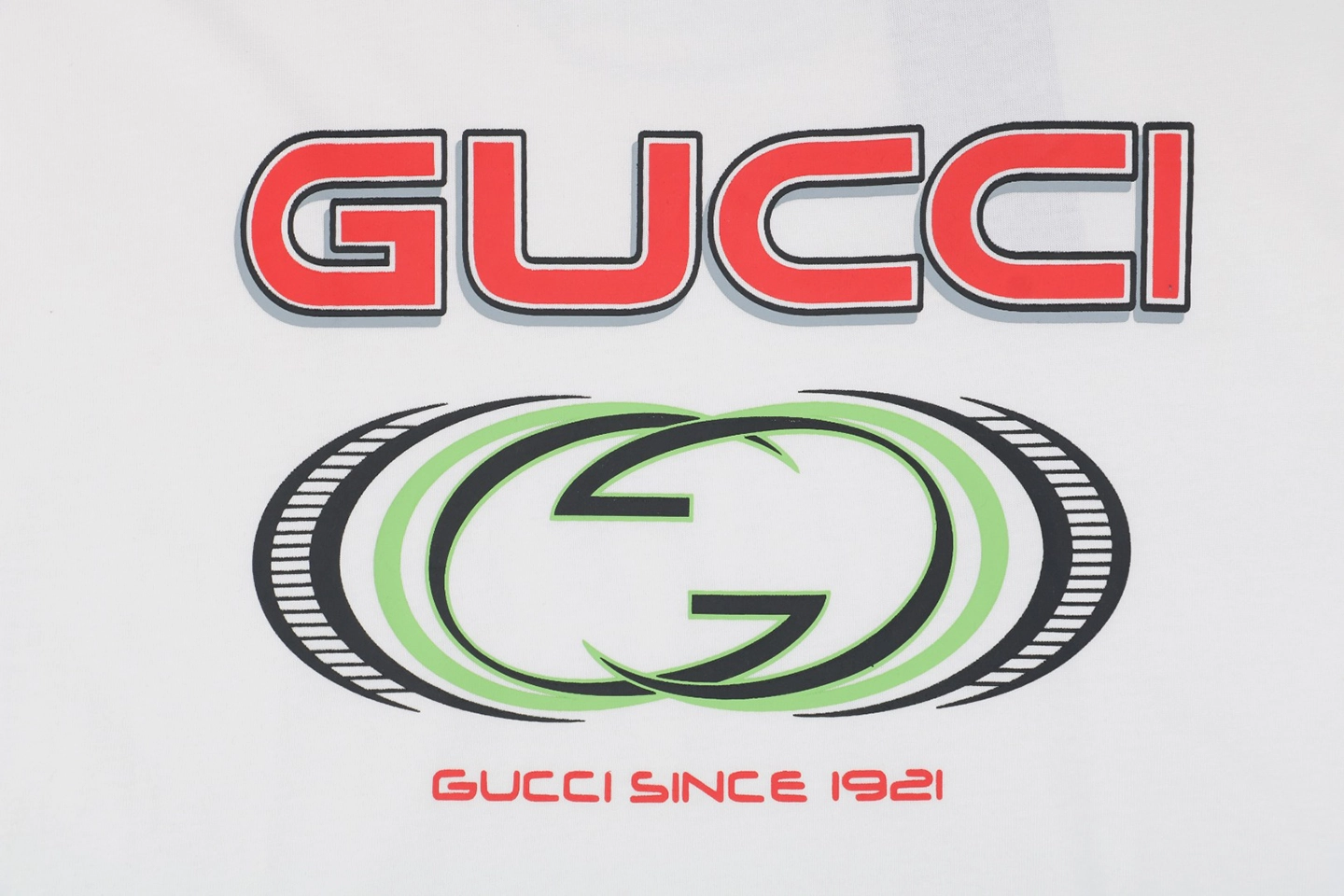 Multi-Element G Letter Print Short-Sleeve T-Shirt White8.jpeg
