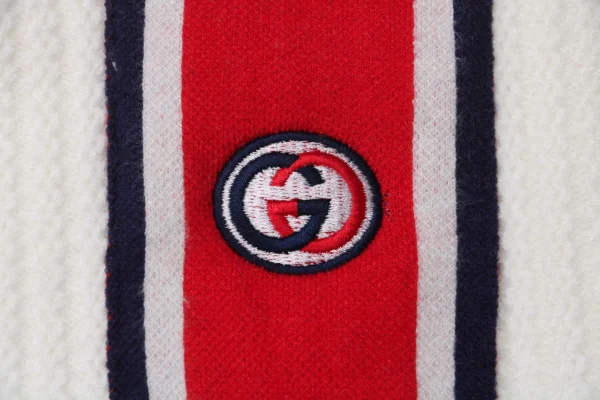 Red and Blue Web Jacquard Knit Cardigan Jacket2.jpeg