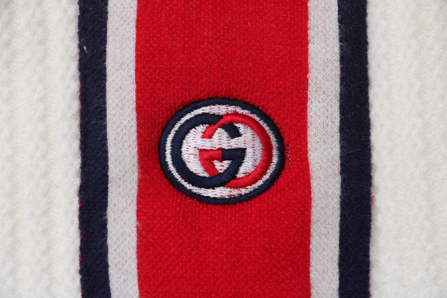 Red and Blue Web Jacquard Knit Cardigan Jacket2.jpeg