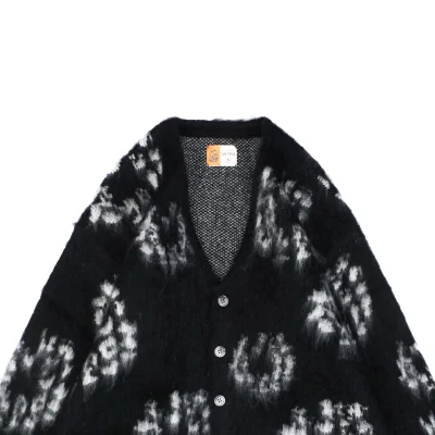 Saint Michael Cotton Pattern Cardigan Sweater3.jpeg