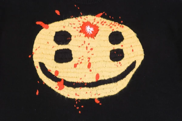 Four-Eyed Smile print