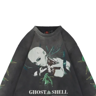 Saint Michael “Motoko Bathtub” Graphic Print Long-Sleeve Shirt4.jpeg