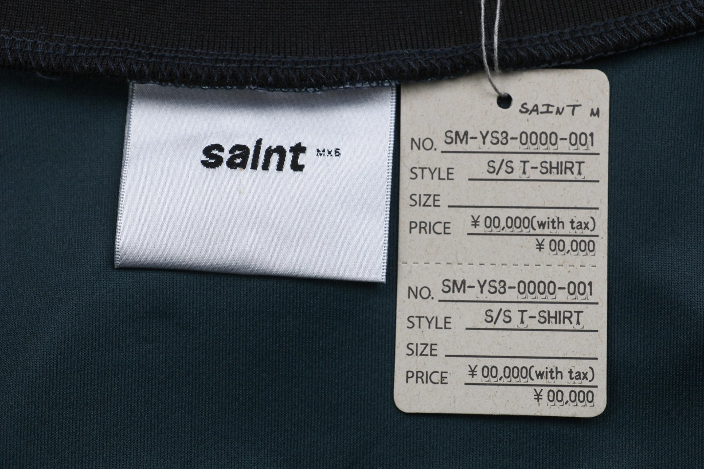 Saint logo tag