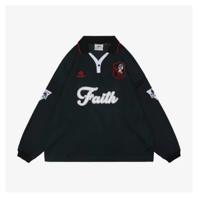 Saint Michael Soccer Vintage Football Long-Sleeve Shirt