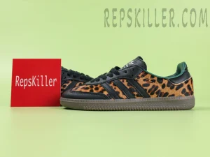 Adidas Samba OG “Black Green Leopard”2
