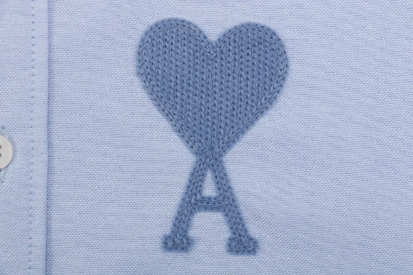 Ami Heart Logo Embroidered Long-Sleeve Shirt11.jpeg