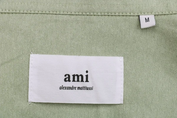 Ami Heart Logo Embroidered Long-Sleeve Shirt21.jpeg