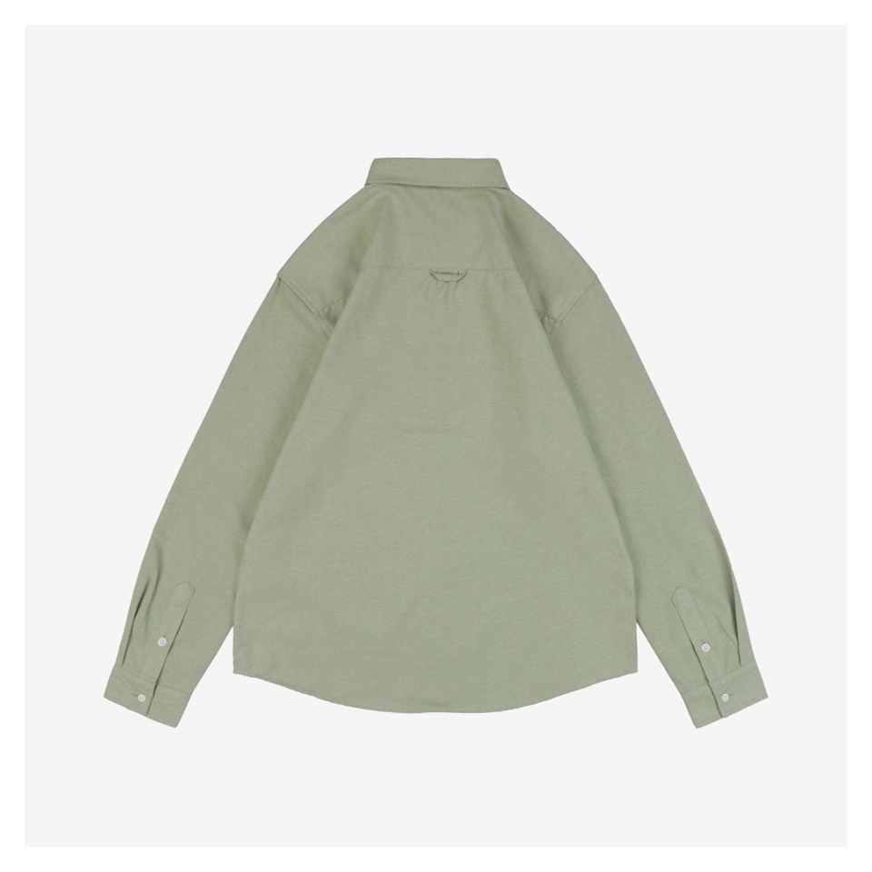 Ami Heart Logo Embroidered Long-Sleeve Shirt26.jpeg