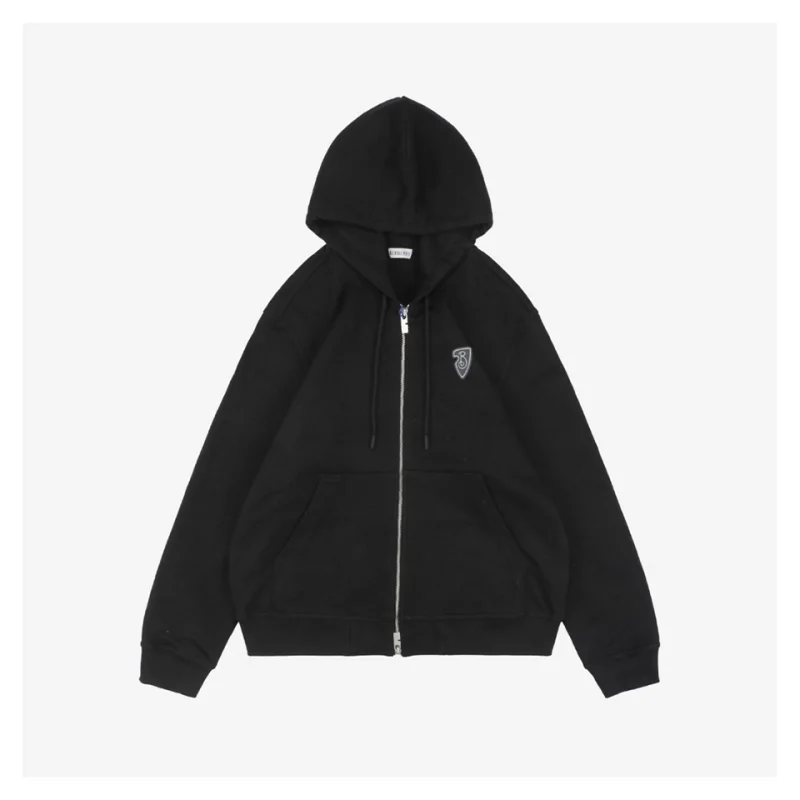 BBrry B-Shield Equestrian Knight Logo Hooded Jacket