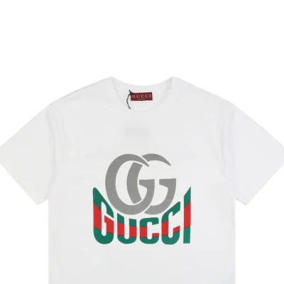 Double G Letter Print T-Shirt9.jpeg