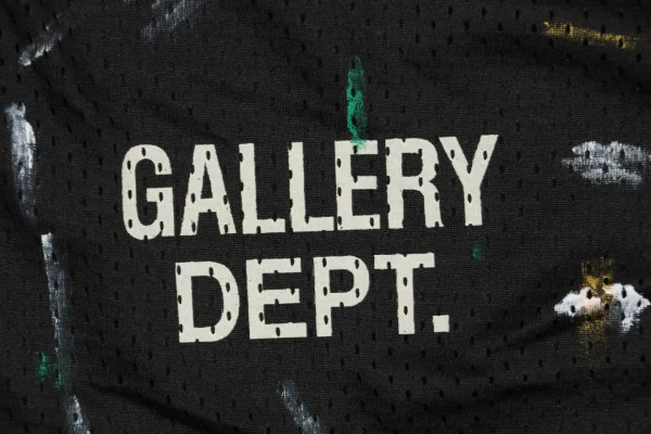 Gallery Dept Splash Paint Mesh Shorts5