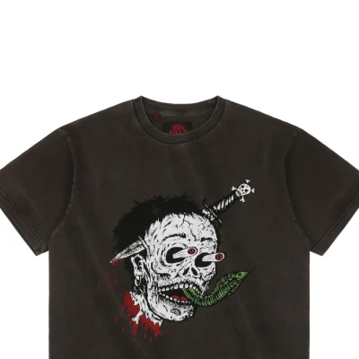Gallery Dept Sword Skull Print T-Shirt1.jpeg