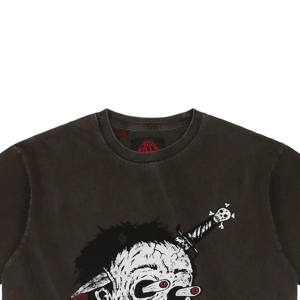 Gallery Dept Sword Skull Print T-Shirt2.jpeg