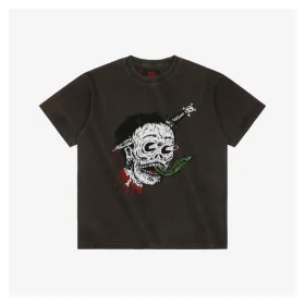 Gallery Dept Sword Skull Print T-Shirt