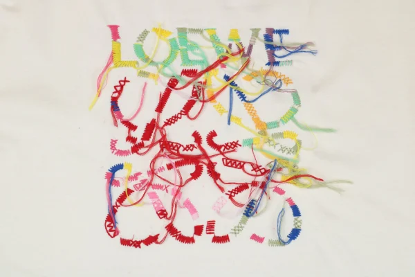 the Rope Flower Patch print