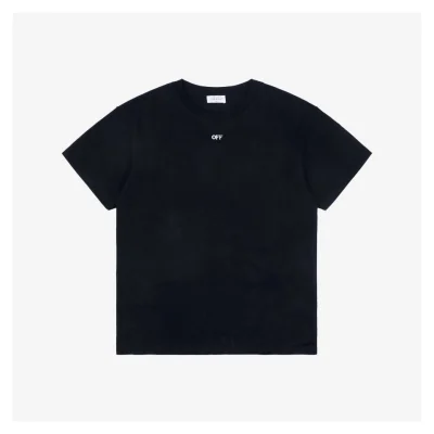 OFF-WHITE c:o Virgil Subtle Anchor Arrows Embroidered Short-Sleeve T-Shirt6.jpeg