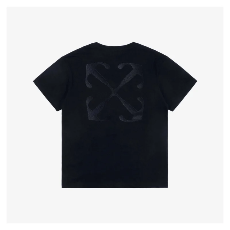 OFF-WHITE c/o Virgil Subtle Anchor Arrows Embroidered Short-Sleeve T-Shirt