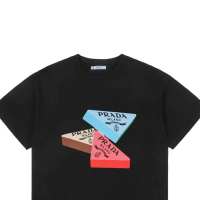 PD 3D Triangle Logo Print Short-Sleeve T-Shirt10.jpeg