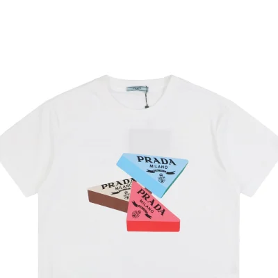 PD 3D Triangle Logo Print Short-Sleeve T-Shirt2.jpeg