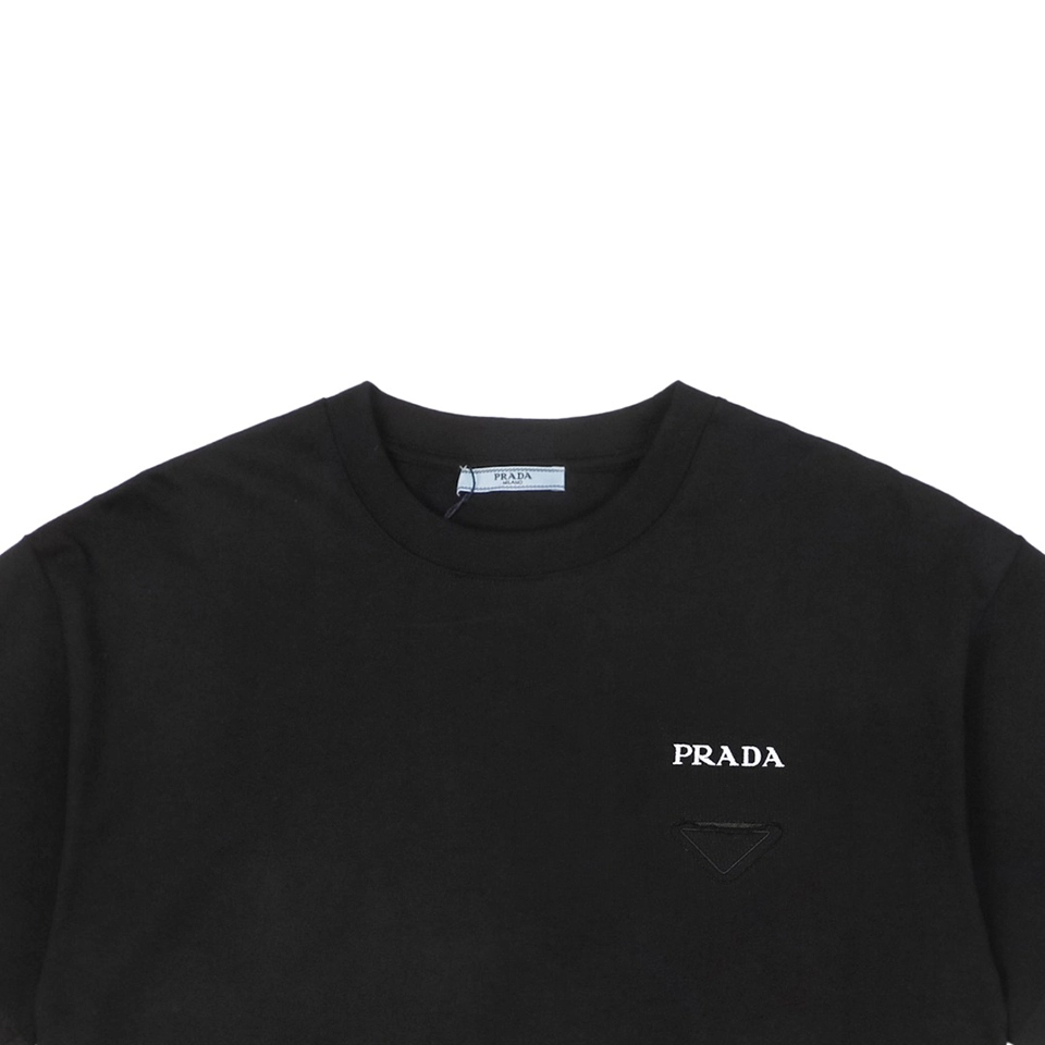 PD Triangle Logo Patch Embroidered Short-Sleeve T-Shirt10.jpeg