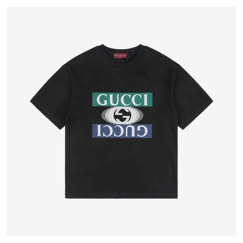 Reversed G Letter Print T-Shirt