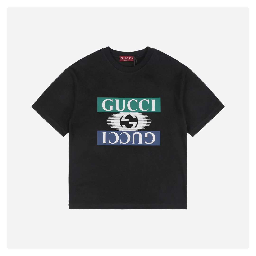 Reversed G Letter Print T-Shirt