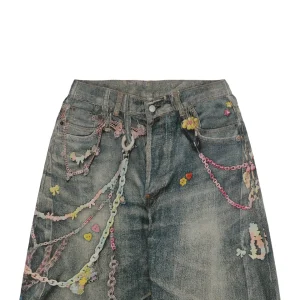 Acne Studios Candy Chain Cropped Denim Shorts2.jpeg