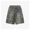 Acne Studios Candy Chain Cropped Denim Shorts