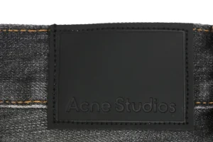 Acne Studios Paint-Splatter Cropped Denim Shorts5.jpeg