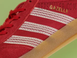 Adidas Gazelle Indoor W “Better Scarlet : Wonder White : Gum”10
