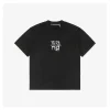 Alexander Wang Handwritten Letter Print T-Shirt (Black/White)