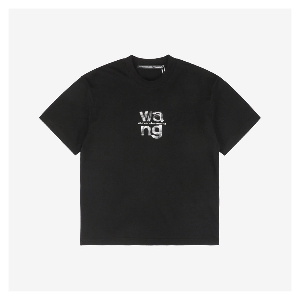 Alexander Wang Handwritten Letter Print T-Shirt