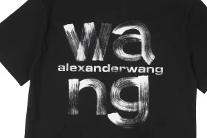 Wang logo print