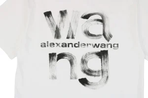 Alexander Wang Handwritten Letter Print T-Shirt4.jpeg