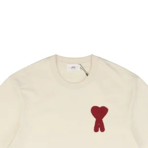 Ami Playful Heart Embroidery T-Shirt10.jpeg