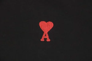 Ami Small Heart Logo Embroidery T-Shirt11.jpeg