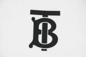 BBry BT Letter Silicone Print T-Shirt-12