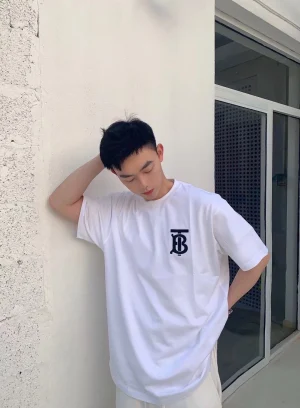 BBry BT Letter Silicone Print T-Shirt-23