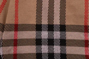 BBry Check Pattern Knit Shorts-12