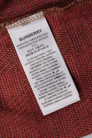 BBry Check Pattern Knit Shorts-15