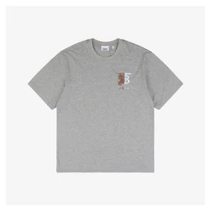 BBry Color-Block Knight Embroidery T-Shirt