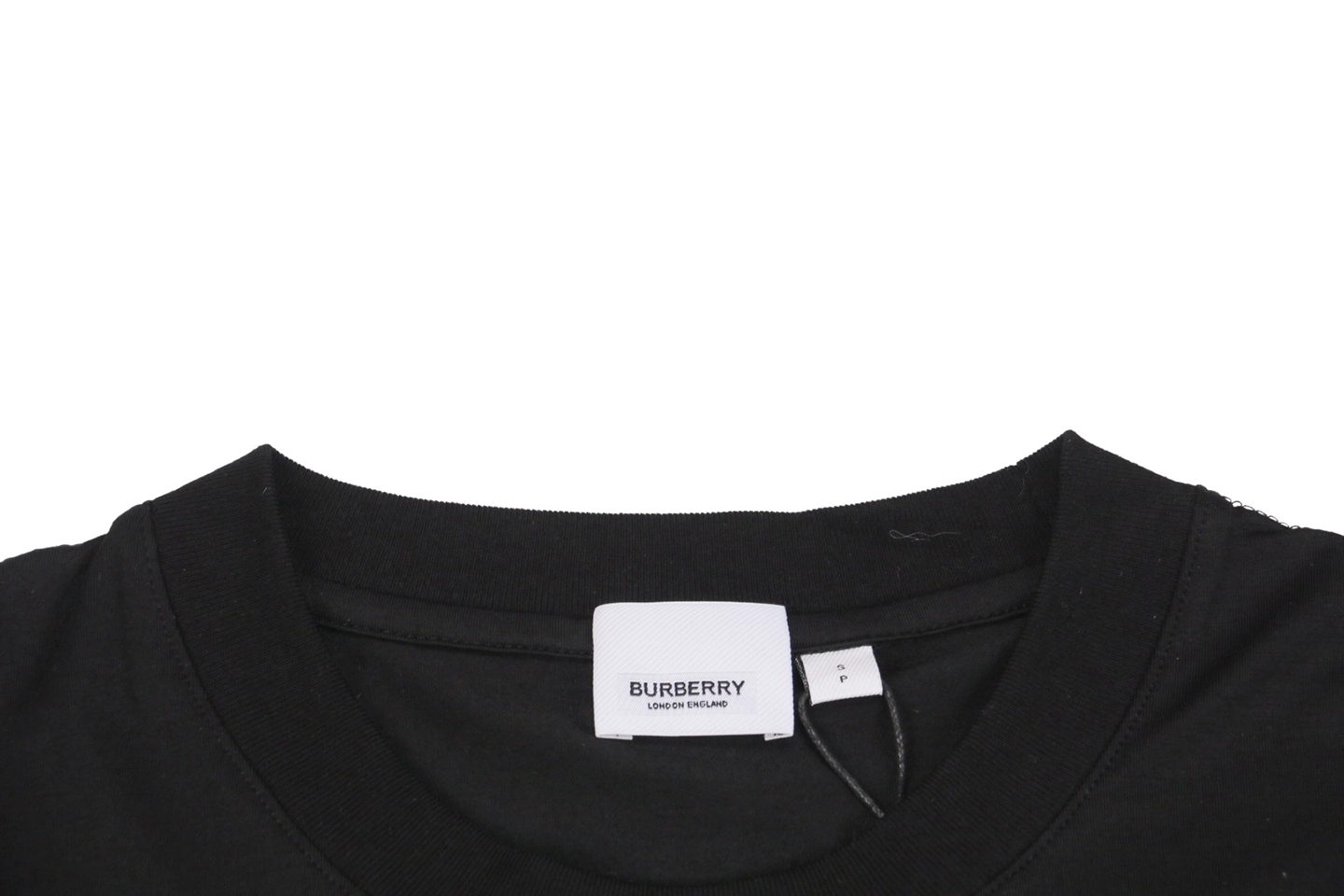 BBry Framed B Logo with Side Check Panel T-Shirt-5