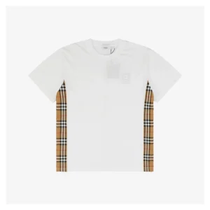 BBry Framed B Logo with Side Check Panel T-Shirt-8