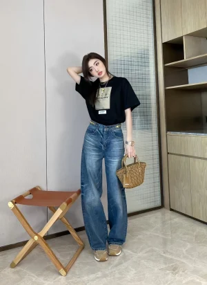 BBry Label Patchwork T-Shirt-16