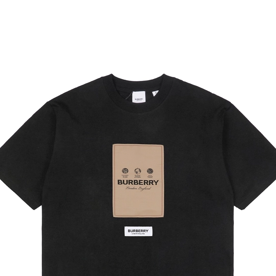 BBry Label Patchwork T-Shirt-2