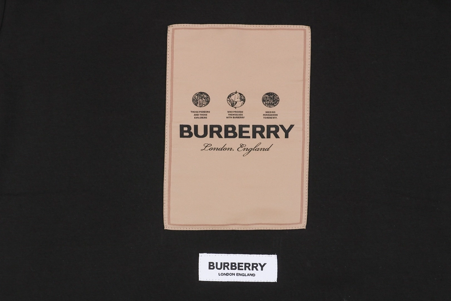 BBry Label Patchwork T-Shirt-4