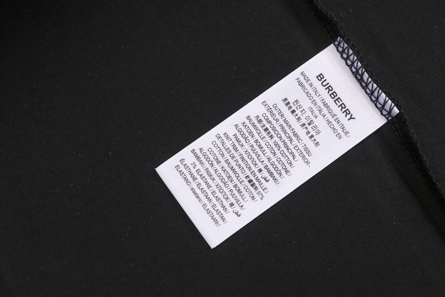 BBry Label Patchwork T-Shirt-7