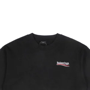 Balenciaga Cola Script Letter Embroidery T-Shirt1.jpeg