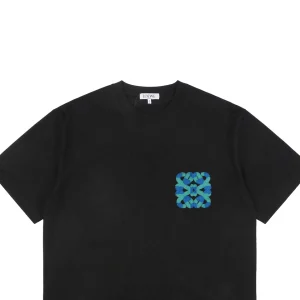 Color-Block Flower Emblem Chenille Embroidery T-Shirt14.jpeg