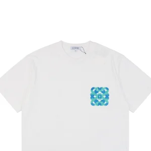 Color-Block Flower Emblem Chenille Embroidery T-Shirt3.jpeg